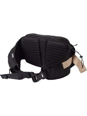 Versatile Black 5L Hip Pack - Lightweight, Stylish, Perfect for Outdoor